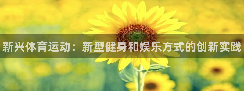 MK体育官网下载招商电话地址：新兴体育运动：新型健身