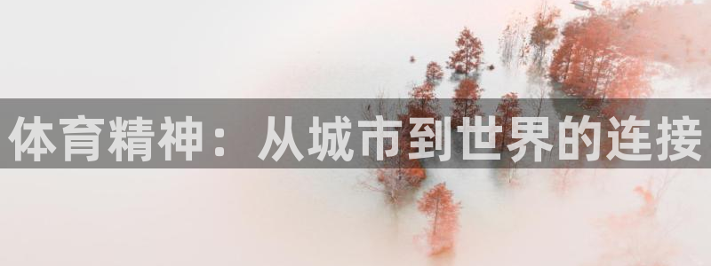 MK体育官网下载开户：体育精神：从城市到世界的连接