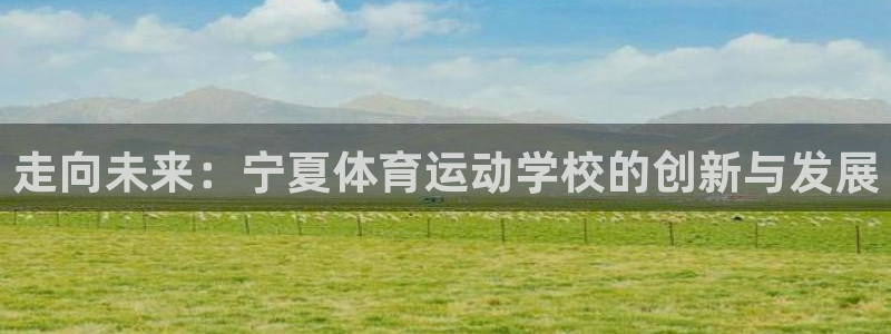 MK体育官方正版app开户：走向未来：宁夏体育运动学校的创新